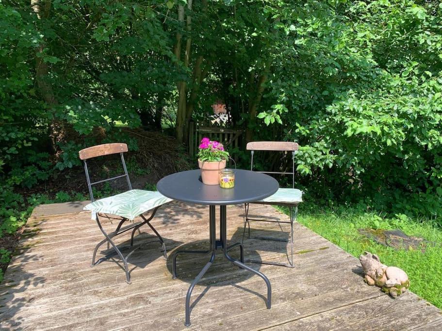 Ferienwohnung In Historischer Muehle Buchen  Exterior foto